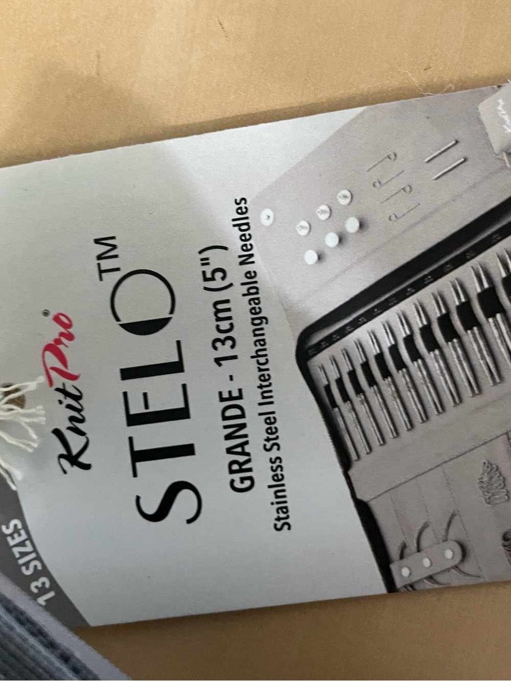 NWT KnitPro Stello Stainless Steel Interchangeable Needle set - Silver - Picture 3 of 5